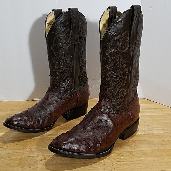 circle g ostrich boots